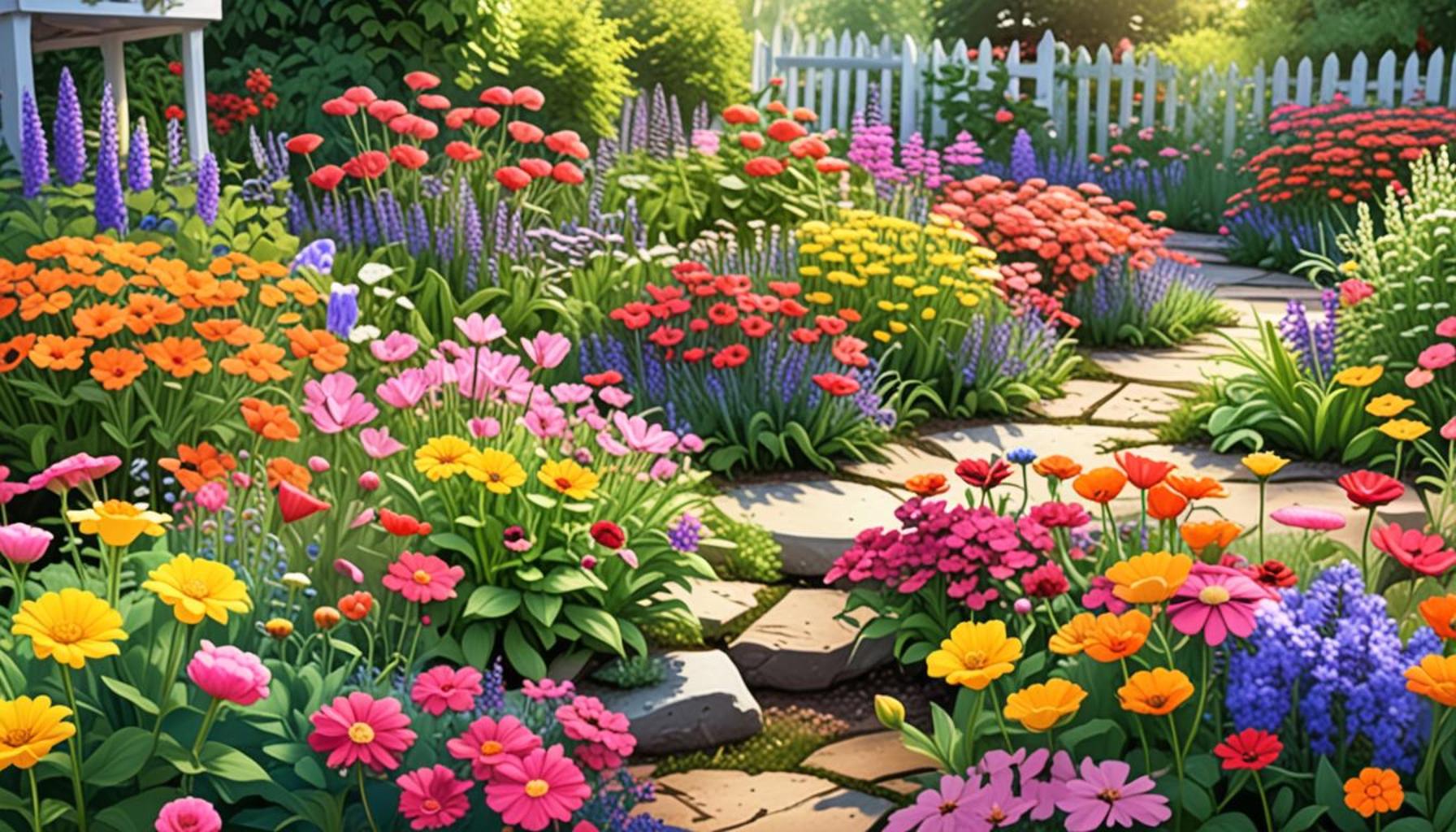 How to Create a Perennial Flower Garden: A Beginner’s Guide