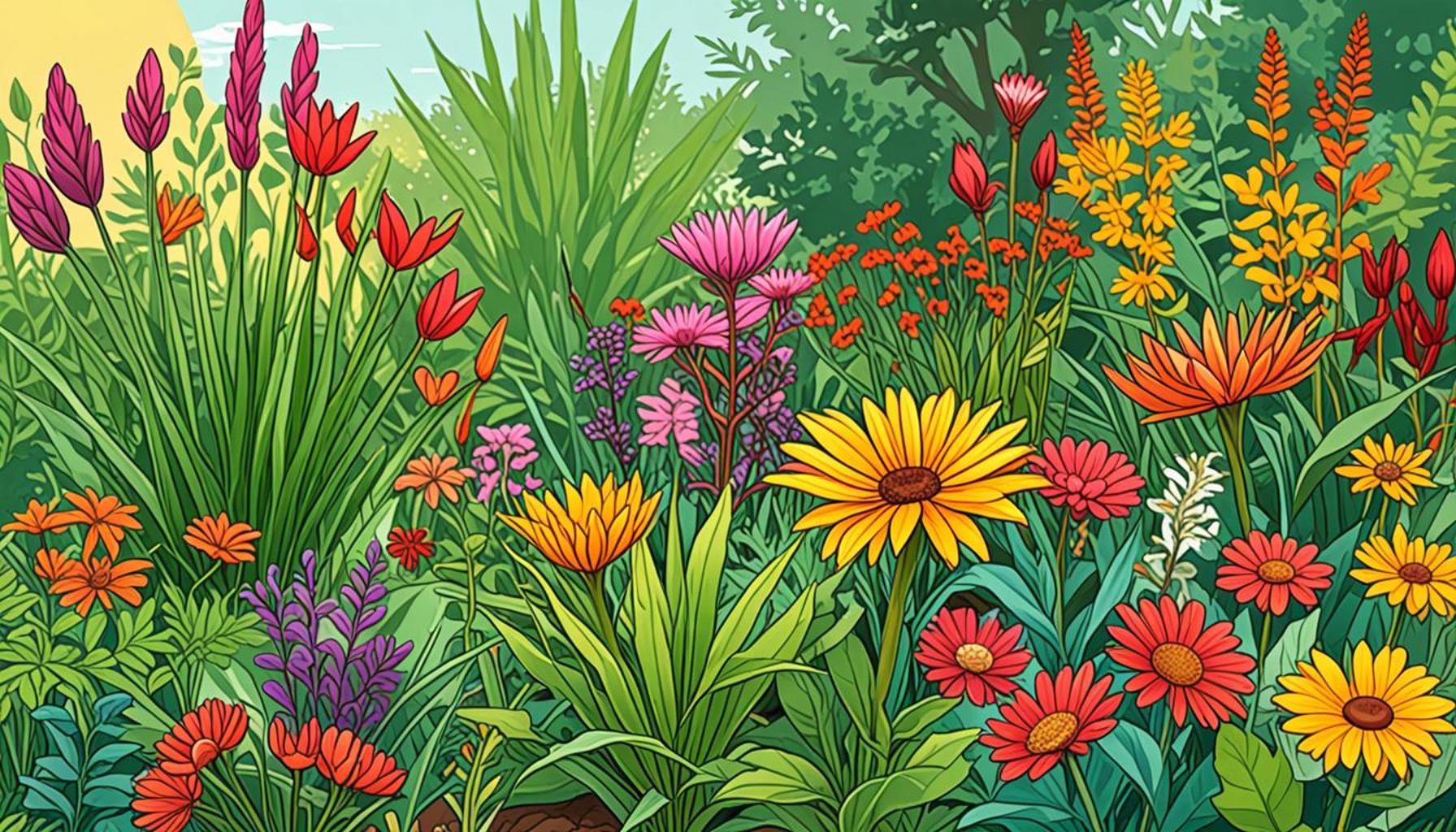 How to choose native plants for a sustainable and low-cost garden