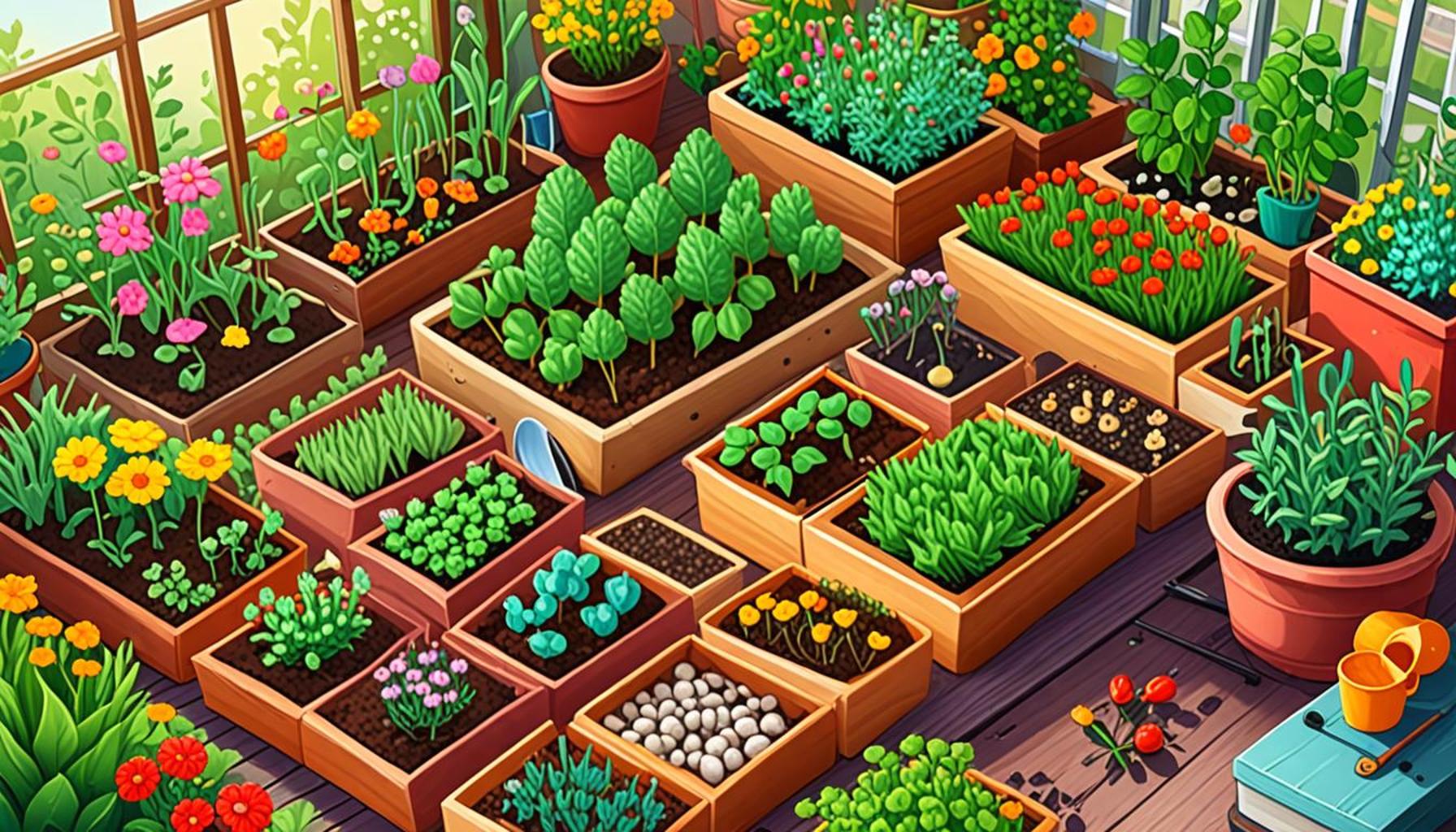 How to Create a Seasonal Seed Garden in Small Spaces: Solutions for Beginners