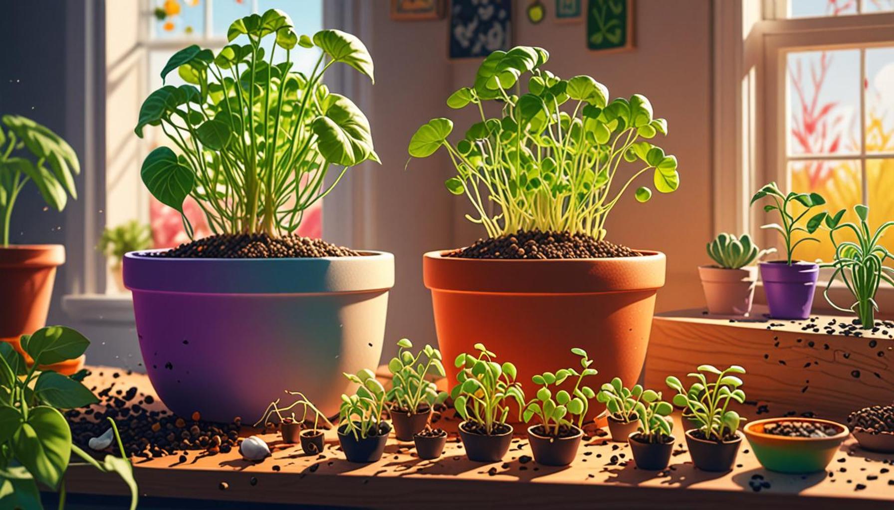 Best practices for germinating seasonal seeds indoors